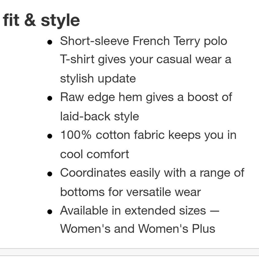 Universal Thread™ Women's Short Sleeve Collared
French Terry Shirt Dark Blue XL - Picture 2 of 6
